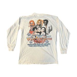 Christina Aguilera, Destiny's Child - Winter Jam 2000 (M) Vintage L/s T-Shirt